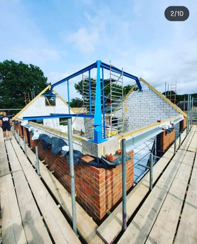 Bungalow to house conversion.  Project image