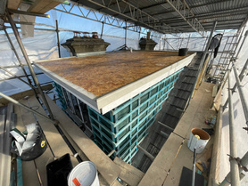 New tiled roof. Project image