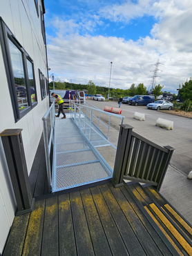 Supply and Installation of a access ramp.  Project image