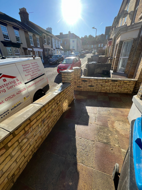 front garden wall Project image