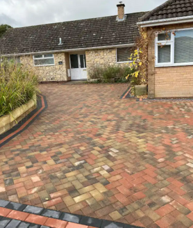 Before & After Driveway Project image