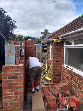 Side and rear extension  Project image