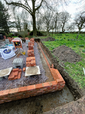 Retaining garden wall   Project image