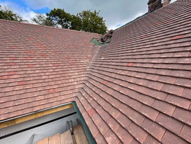 New tiled roof. Project image