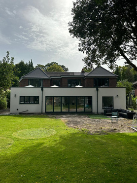 Double story side extension & Single story rear Project image