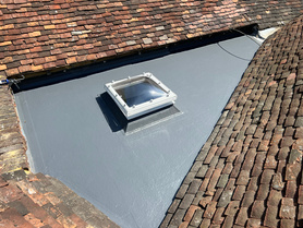 New Restec flat roof installation.  Project image