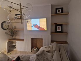 Fire place and Alcove installation project Project image