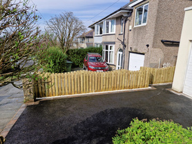 Driveway and fence  Project image