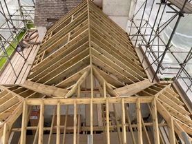 Hand Cut Roof Project image