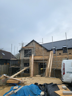 New build 4 bedroom detached timber frame house Project image