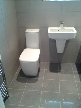 Completed bathroom refurbishment Project image