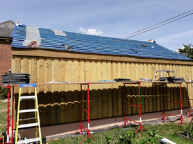 Timber Frame Garage Project image