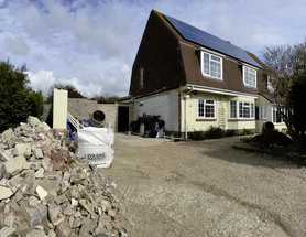 Beach Side Extension with Vaulted Ceilings Project image