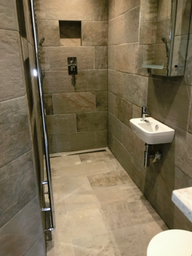 Single story extension with a shower room Project image