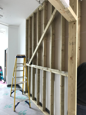 New Partition Walls, Door Installation and Decoration works Project image