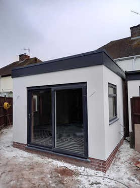 Nice extension and kitchen refurbishment nearly completed. Project image