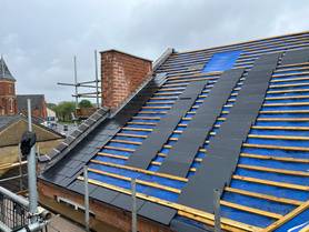 Slate roof and stonework replacement  Project image