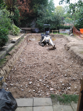 Construction of a garden annexe  Project image
