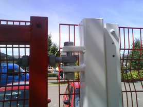 West Country Works maintaining security fencing.   Project image