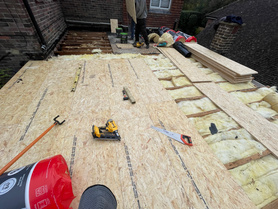 GRP flat roof. Project image