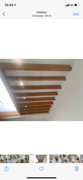 Hitchin. Large extension.  External detached gym  Project image