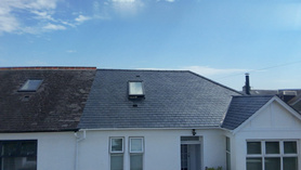 Re-Slate Roof & Chimney Removal for Loft Conversion – Seamill, West Kilbride Project image