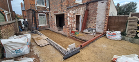 single story wraparound extension  Project image