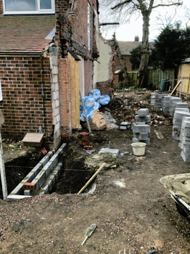 Double story extension  Project image