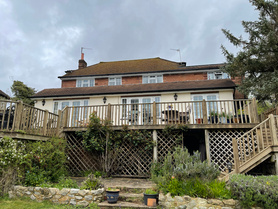 Complete replacement of all soffit, fascia + guttering.  Project image