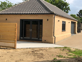 A double garage with games room  Project image