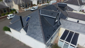 Re-Slate Roof & Chimney Removal for Loft Conversion – Seamill, West Kilbride Project image