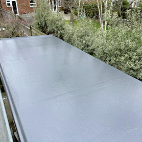 GRP flat roof. Project image