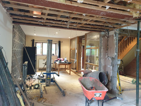 Stylish ground floor remodelling with modern kitchen. Project image