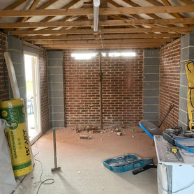 Garage Converted to Practical Home Office  Project image