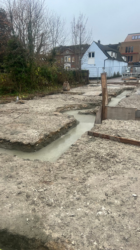 Groundworks and Drainage - Kneesworth Street, Royston Project image
