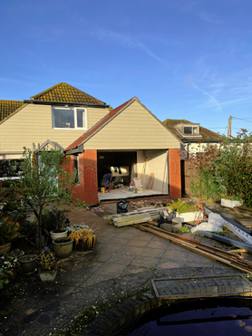 single storey extension with vaulted ceiling  Project image