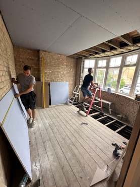 Living room renovation in EN4 Project image