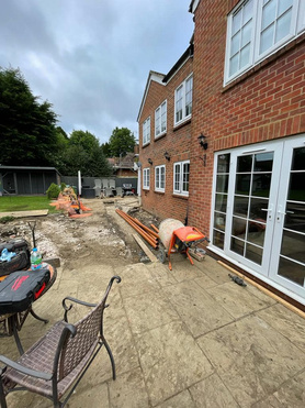 Rear Single Story Extension | Hartley Witney Project image