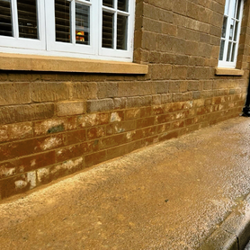 Natural Ironstone replacements & Lime mortar pointing  Project image