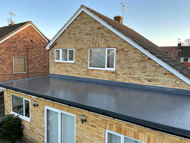 GRP flat roof. Project image