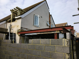 Large double story extension Project image