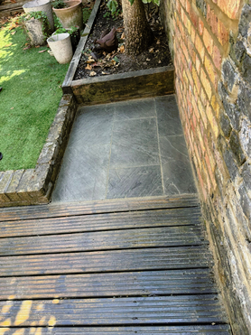 Brickwork infill to close Existing gap in Boundary walls. Project image