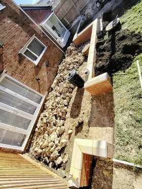 Dining room extension and garden refurbishment  Project image