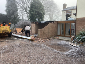 Large side extension to create family dwelling for relatives Project image