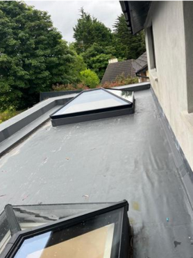 Single storey extension at the back of the property Project image