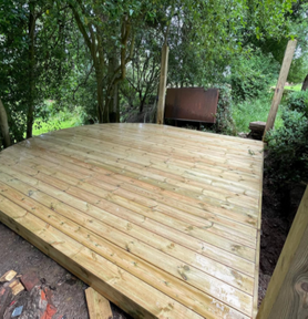 Private Outdoor Decking Area Project image