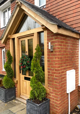 Be-Spoke Oak Porch Project image