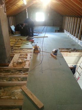 Loft conversion in truss roof Project image