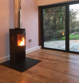 Shed Conversion & Patio Project image