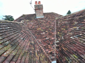 New tiled roof. Project image